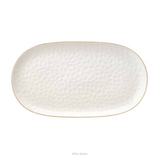porcelanowy półmisek owalny 33,5 cm do serwowania