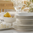Serwis obiadowy porcelanowy na 6 osób WHITE PRINCESS 1