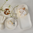 Serwis obiadowy porcelanowy na 6 osób WHITE PRINCESS 16