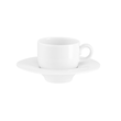 Spodek pod filiżankę do espresso 12 cm PLUS biały 3