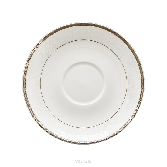 Spodek pod filiżankę 15 cm porcelanowy CHLOE