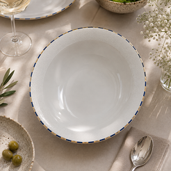Salaterka 23cm porcelanowa dekorowana UNICO 48