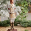 Żołnierzyk świąteczny biały Figurka 31 cm HOLY TIME 1
