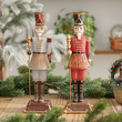 Żołnierzyk świąteczny biały Figurka 31 cm HOLY TIME 2