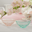 Miseczka szklana różowa 13 cm JAZMIN 2