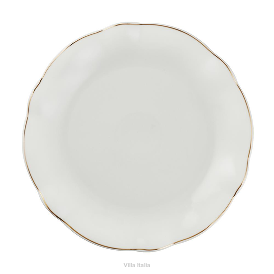 Talerz obiadowy porcelanowy 26,5 cm SANDRINE