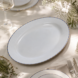 Półmis porcelanowy dekorowany 31cm UNICO 48