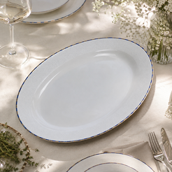Półmis porcelanowy dekorowany 31cm UNICO 48
