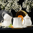 Talerzyk deserowy porcelanowy 18,5 cm SANDRINE 4