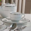 Talerzyk deserowy porcelanowy 18 cm INFINITY  3