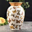 Talerz porcelanowy malowany złotem MARIPOSA 41 cm 8