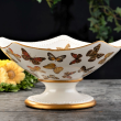 Talerz porcelanowy malowany złotem MARIPOSA 41 cm 7