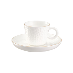 Filiżanka do espresso porcelanowa 80 ml ze spodkiem PAULA