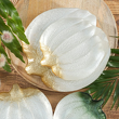 Półmisek dekoracyjny Talerz do ciasta szklany 27,5 cm PUMPKIN 3