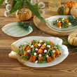 Półmisek dekoracyjny Talerz do ciasta szklany 27,5 cm PUMPKIN 4