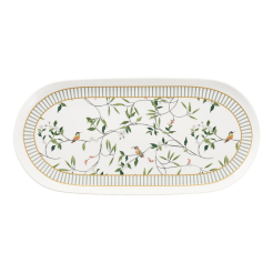 Półmisek porcelanowy Talerz owalny 34,5 cm NORIKO WHITE