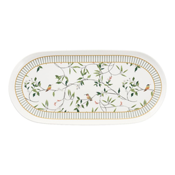 Półmisek porcelanowy Talerz owalny 34,5 cm NORIKO WHITE