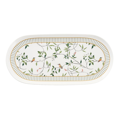 Półmisek porcelanowy Talerz owalny 34,5 cm NORIKO WHITE