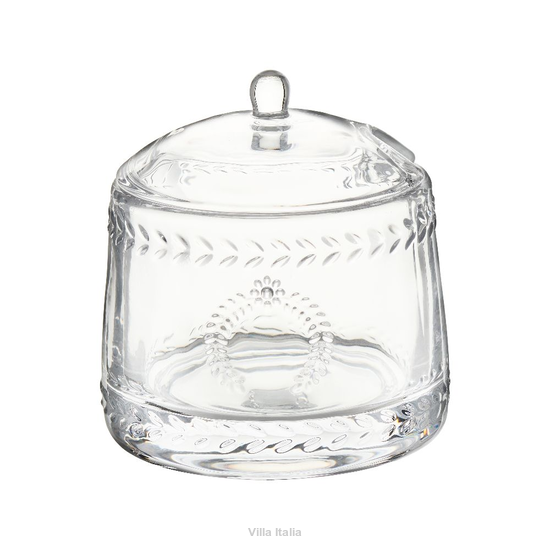 cukierniczna szklana z tłoczonego szkła