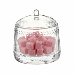 Cukiernica szklana 10 cm FABIO