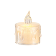 Lampion porcelanowy na tealight z wkładem LED 7,5 cm LAWENDA 1