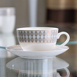 Filiżanka porcelanowa do herbaty 220 ml ze spodkiem MAGIC 1