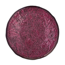 Talerz do ciasta szklany 27 cm AMETISTA