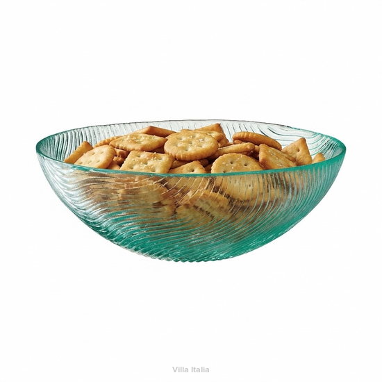 miseczka deserowa z zielonego szkła