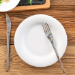 Serwis obiadowy porcelanowy na 6 osób PLUS WHITE 1