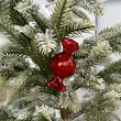 Bombka szklana CUKIEREK red 9 cm 1