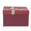 Opakowanie PUDEŁKO prezentowe 17 x 17 x 10 cm RED 2