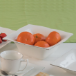 Salaterka porcelanowa  23x23 cm COMO platin  1