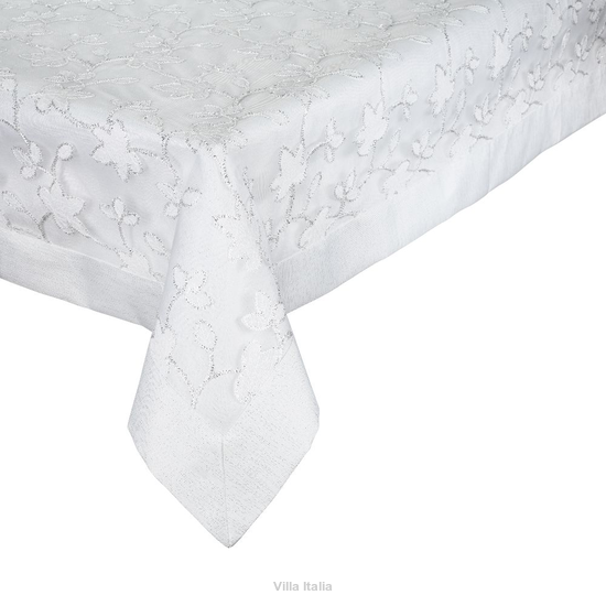 Obrus 140 x 300 cm SABRILLA white