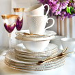 Talerzyk deserowy 18,5 cm porcelanowy LORETTA 17