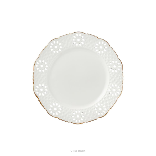 Talerzyk deserowy 18,5 cm porcelanowy LORETTA