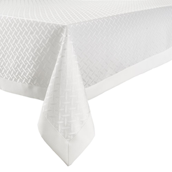 Obrus biały 140 x 300 cm BEATE