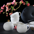 elegancki komplet obiadowy z porcelany 