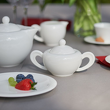 Cukiernica porcelanowa na stole Villa Italia