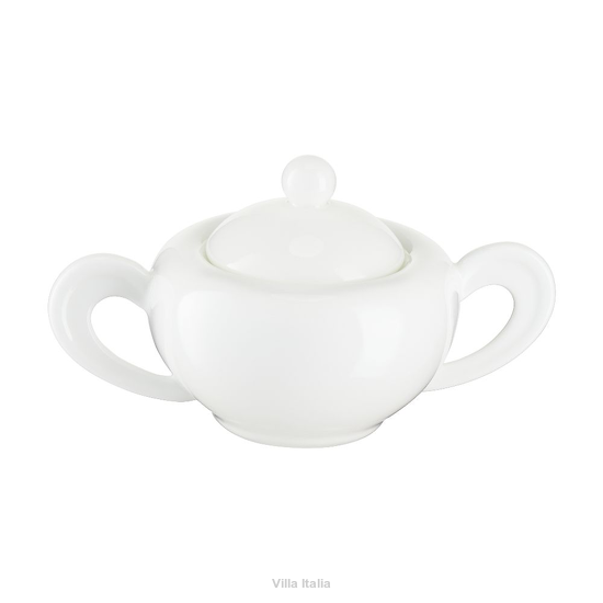 Cukiernica porcelanowa biała porcelanowa na stół