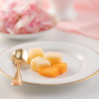 Talerzyk deserowy śniadaniowy porcelanowy 21 cm OPERA GOLD 2