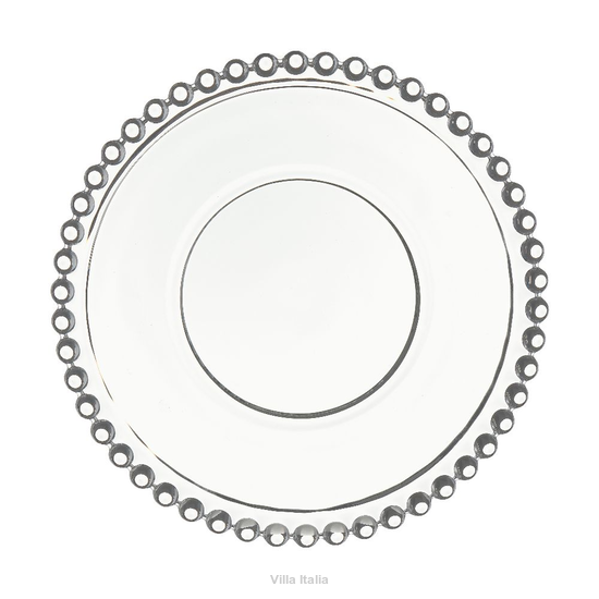 Talerzyk deserowy szklany 18 cm CARSO