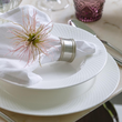 Serwis obiadowo kawowy porcelanowy na 6 osób BARI WHITE 2