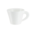 Filiżanka do espresso porcelanowa 100 ml ze spodkiem NAOMI WHITE 2