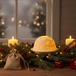 dekoracja świąteczna, lampion tealight