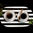 Filiżanka do kawy herbaty porcelanowa 330 ml ze spodkiem CAMILLA 7