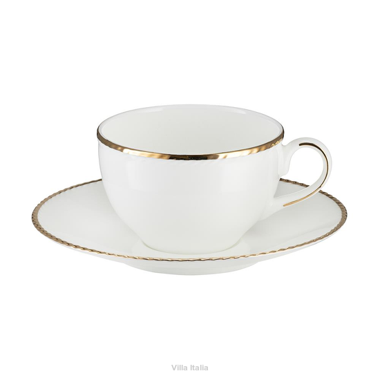 filiżanka porcelanowa ze złotem
