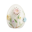 Jajko wielkanocne porcelanowe 13 cm Lampion LED LAURA 1