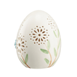 Jajko wielkanocne porcelanowe 13 cm Lampion LED LAURA 2