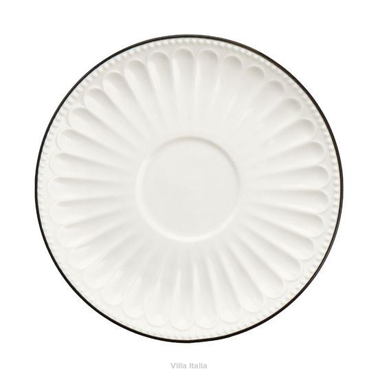Spodek pod filiżankę do herbaty 15,5 cm porcelanowy PILLAR