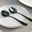 Sztućce do sałaty 2 sztuki SLIM BLACK 2